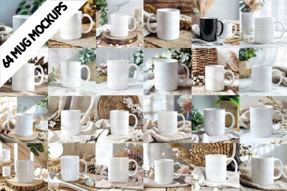 Download Coffee Mug Mockup Bundle - Coffee mug mockup Collection